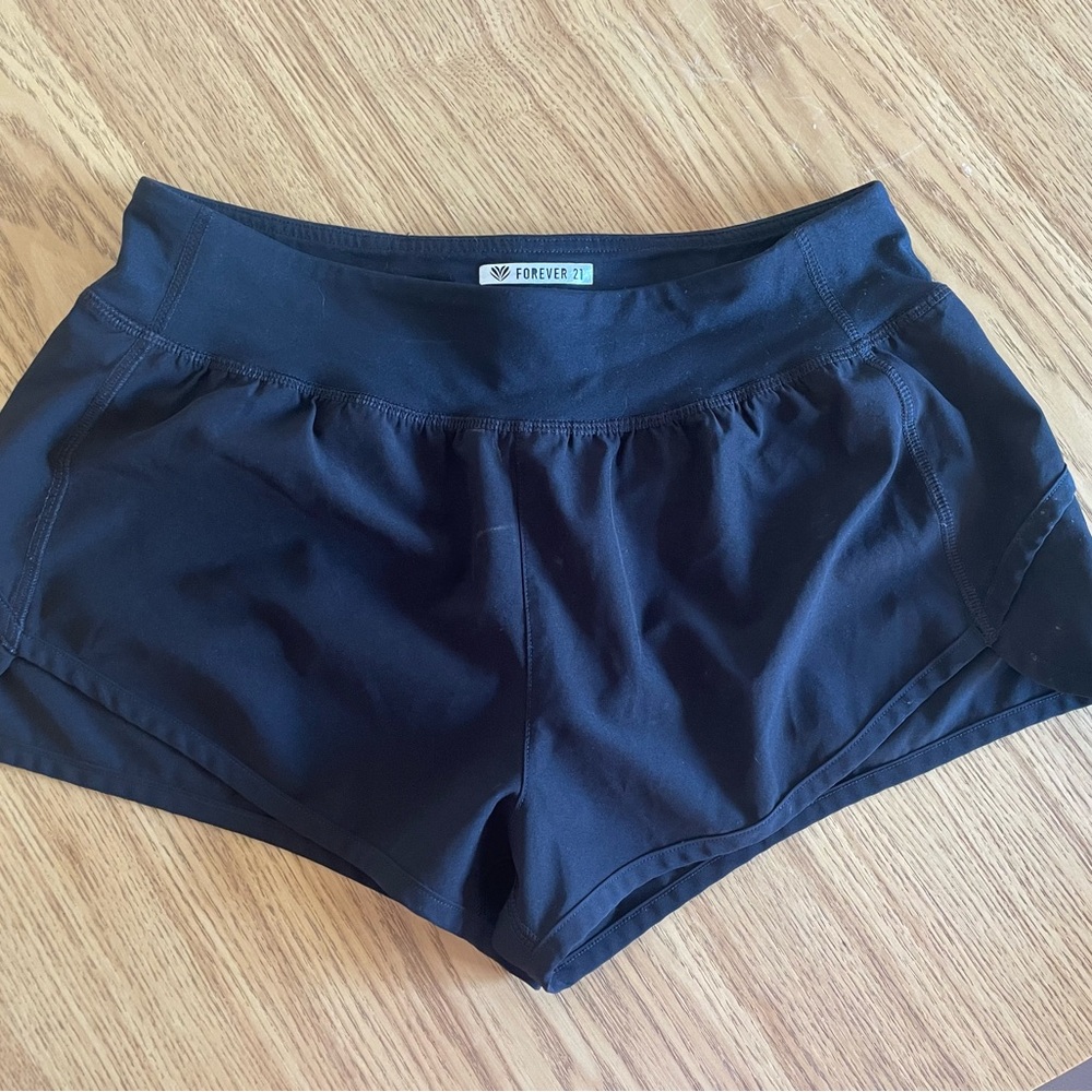 Forever 21 Black Athletic Shorts